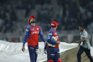 Rain Plays Spoilsport as KKR Settle for First Point Amid Early Collapse