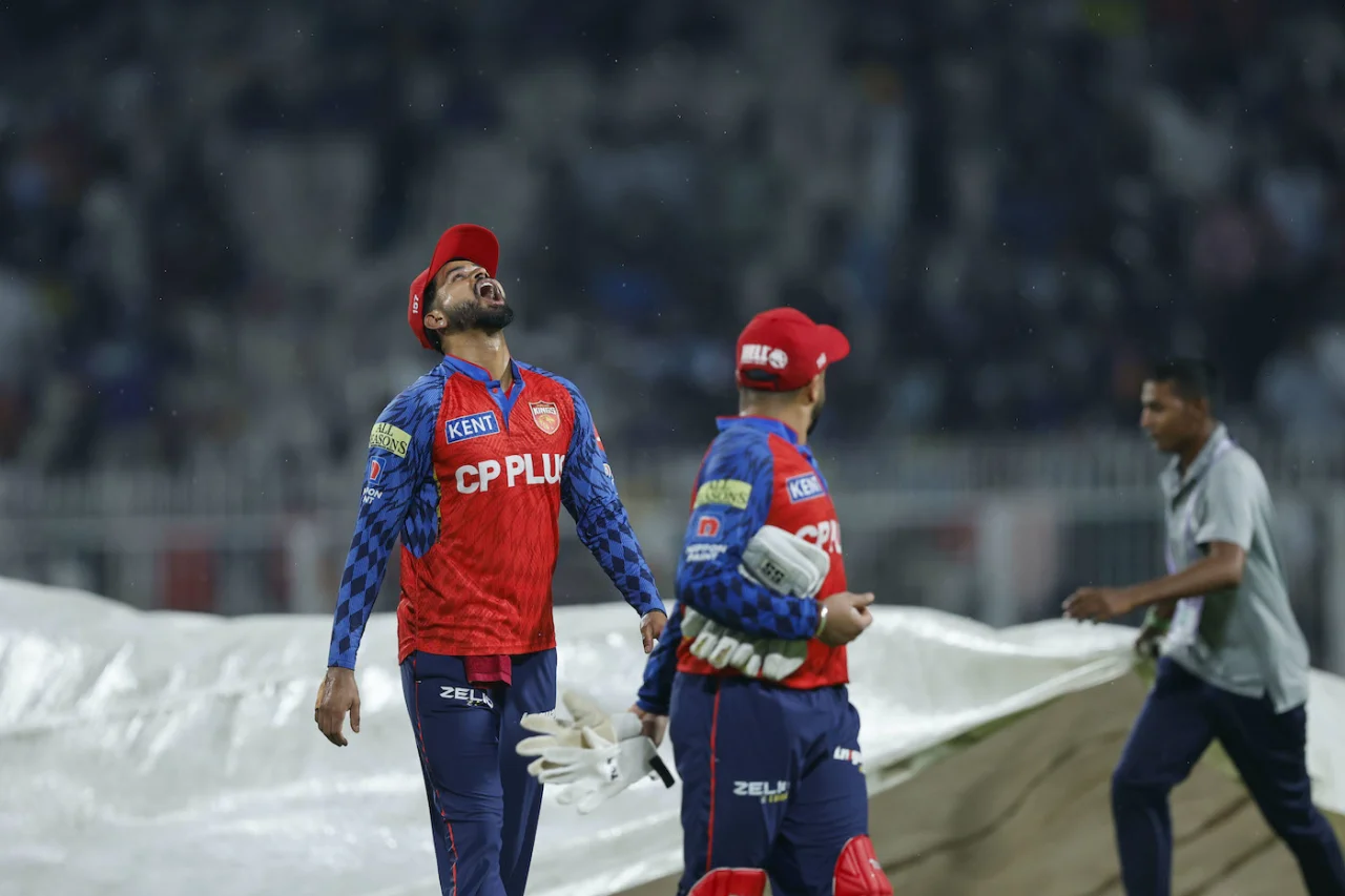 Rain Plays Spoilsport as KKR Settle for First Point Amid Early Collapse