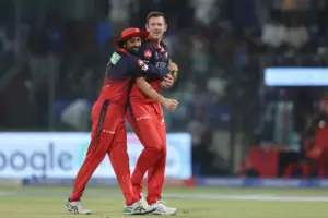 Swing Kings Bhuvneshwar and Hazlewood Script One Sided Rout