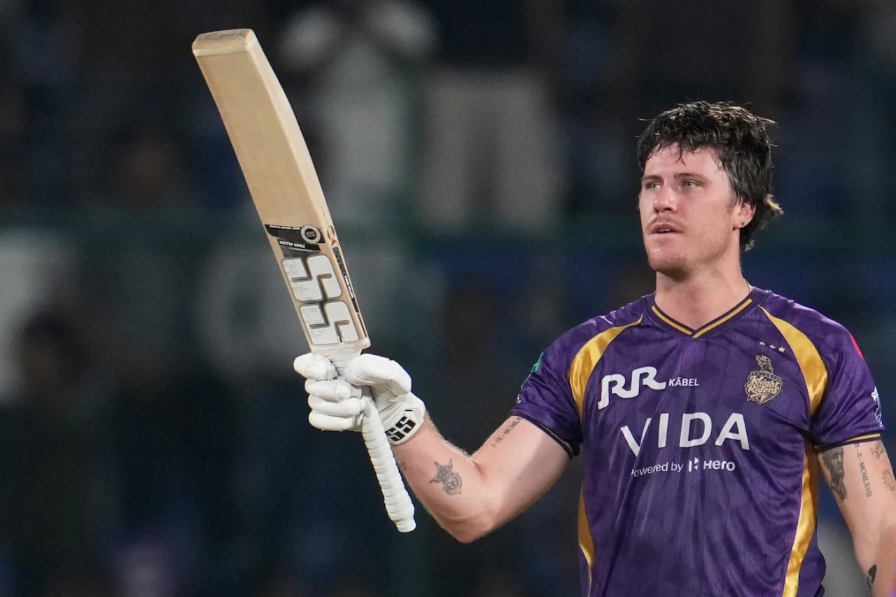 Finn Allen’s Stunning Century Fires KKR to Dominant Victory Over DC