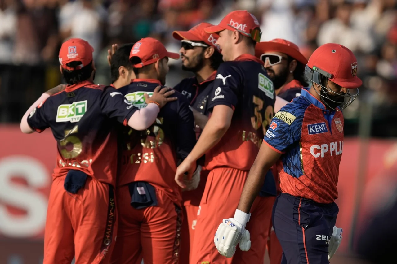 RCB Storm Into IPL 2026 Playoffs as PBKS Collapse Continues