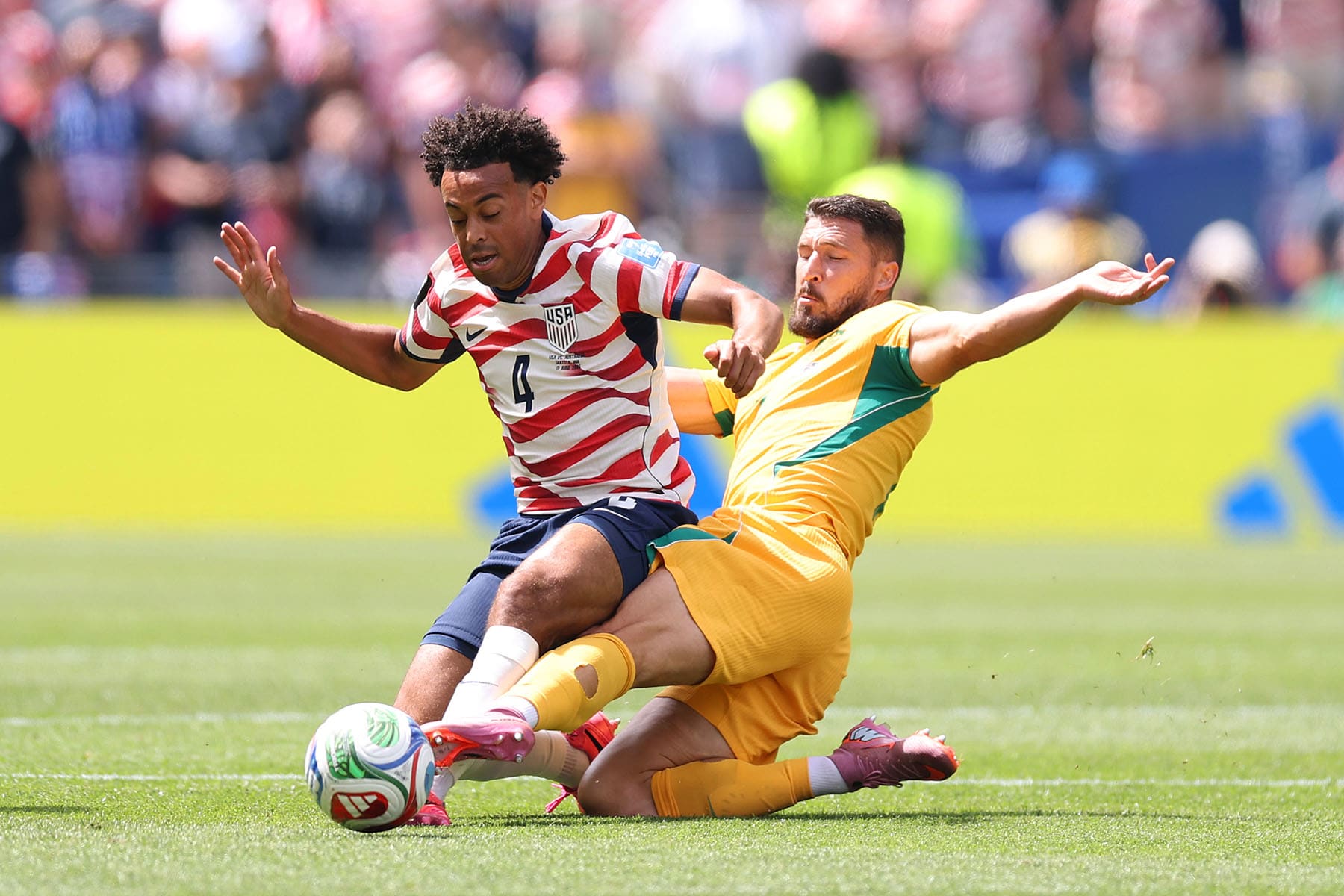 USA March Into Knockout Stage After Convincing Win Over Australia