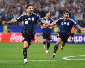 Messi Makes History as Argentina Beat Jordan