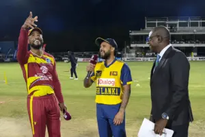 Sri Lanka Choose to Bat First as T20 Series Against West Indies Gets Underway