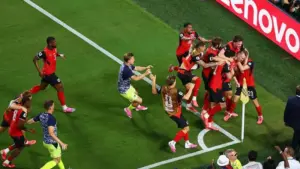 Austria’s Last Gasp Goal Sends Iran Out