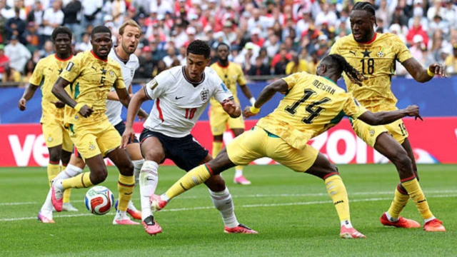 England Hold Firm in Intense 0-0 Draw Against Ghana in World Cup Clash