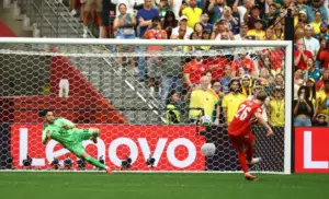Switzerland Hold Their Nerve as Colombia Fall in Shootout
