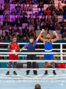 Ravindu Jayantha Seals Last 16 Place in Glasgow