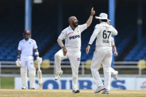 Shafique and Sajid Put Pakistan in Command Against West Indies