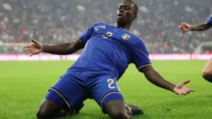 Mancini Opens His Account as Italy Overpower Turkey