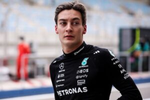 Russell Survives Late Verstappen Charge to Win Chaotic Baku Grand Prix