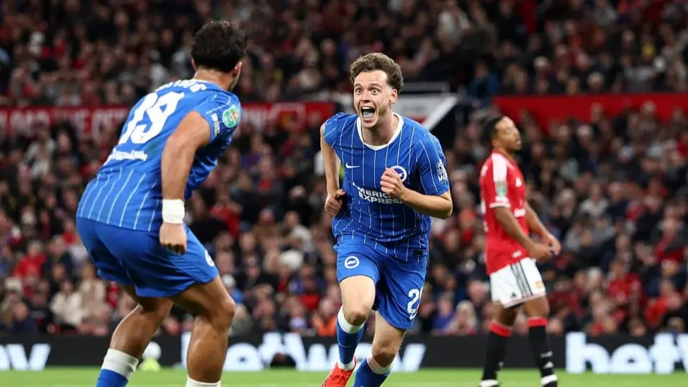 Old Trafford Stunner: United Blow Two Goal Lead as Brighton Advance