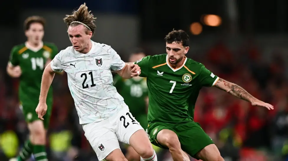 Parrott Shines, but Austria Steal a Point in Dublin