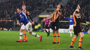 Belloumi Strikes Late as Hull City and Everton Share Points in Four Goal Thriller