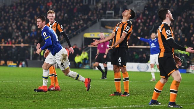 Belloumi Strikes Late as Hull City and Everton Share Points in Four Goal Thriller